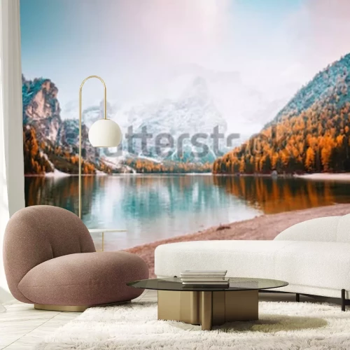 Fototapete Natur Berge und Grün