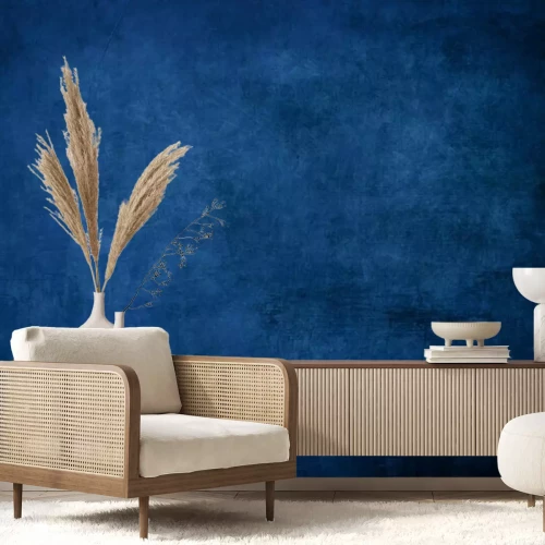 Fototapete Dunkelblauer Hintergrund mit Struktur