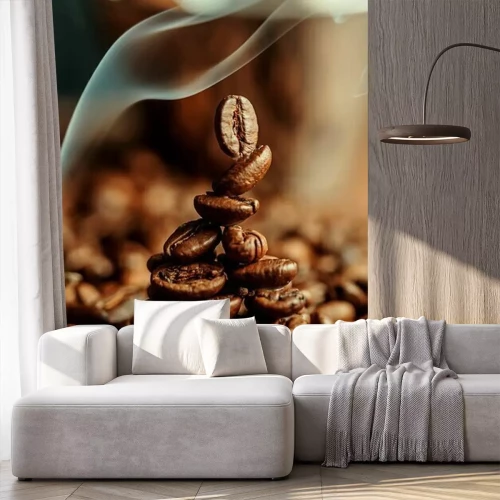 Fototapete Kaffeebohnen