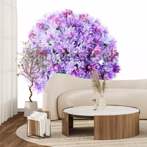 Sticker Große Blume in Nahaufnahme