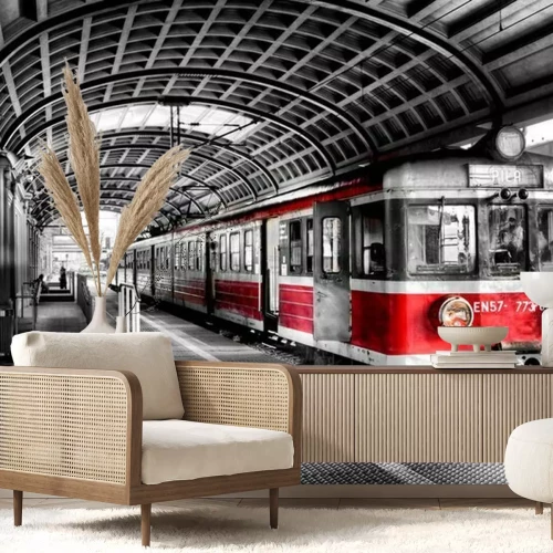 Fototapete Eisenbahn