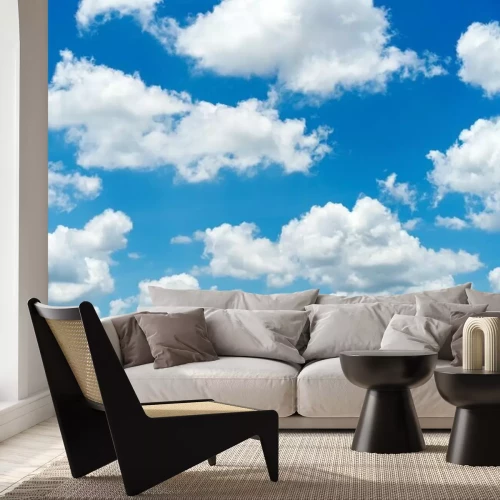 Fototapete Wolken in hellen Schattierungen