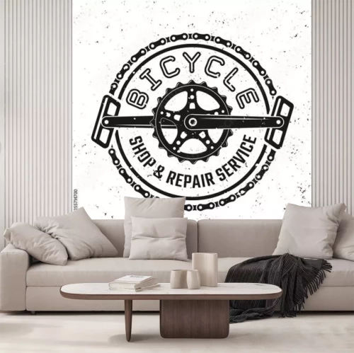 Sticker Stilvoller Fahrradservice