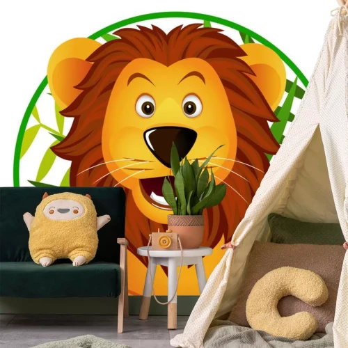 Sticker Netter Löwe