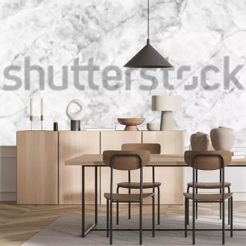 Sticker horizontaler eleganter weißer Marmorhintergrund.