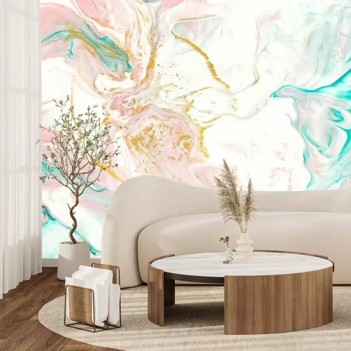 Fototapete Abstrakt gemischter Marmor