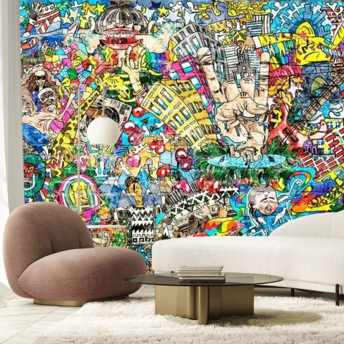Fototapete Hip-Hop-Graffiti