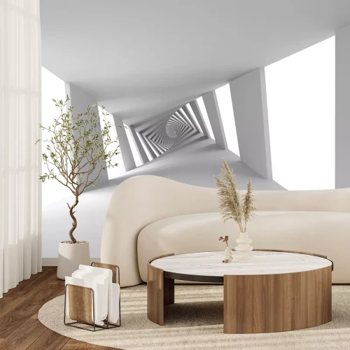 Fototapete Räumlicher Tunnel