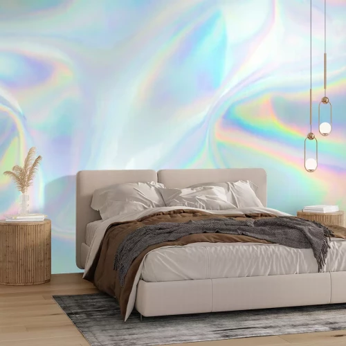 Fototapete Holografische Textur