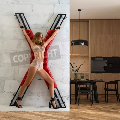 Fototapete Akt mit einer erotischen Frau