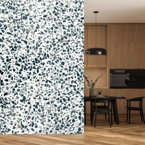 Sticker Angesagtes Terrazzo-Muster