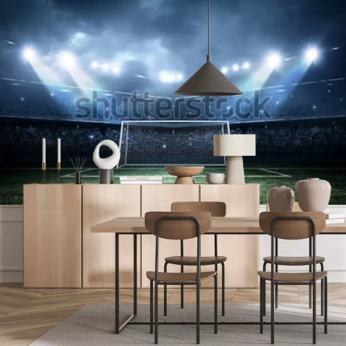 Fototapete Sportliche Betätigung am Abend