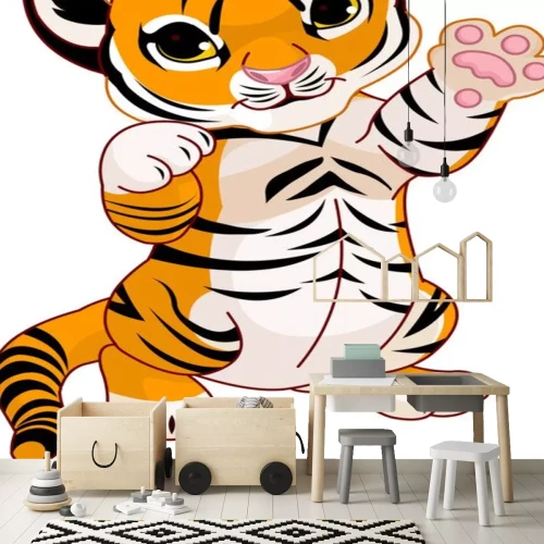 Sticker Kleiner Tiger