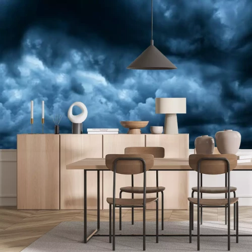 Fototapete Dunkle Wolken vor dem Sturm