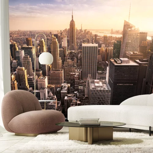 Fototapete New York City Stadt in der Sonne