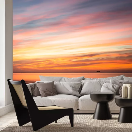 Fototapete Meer bei Sonnenuntergang