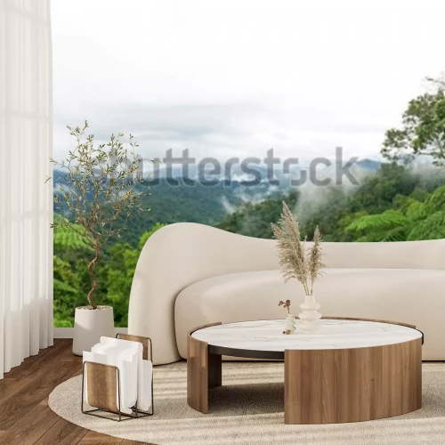 Fototapete Blick auf Tropen