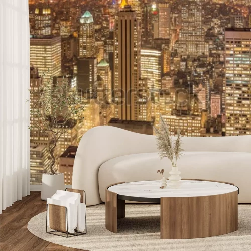 Fototapete Manhattan bei Sonnenuntergang