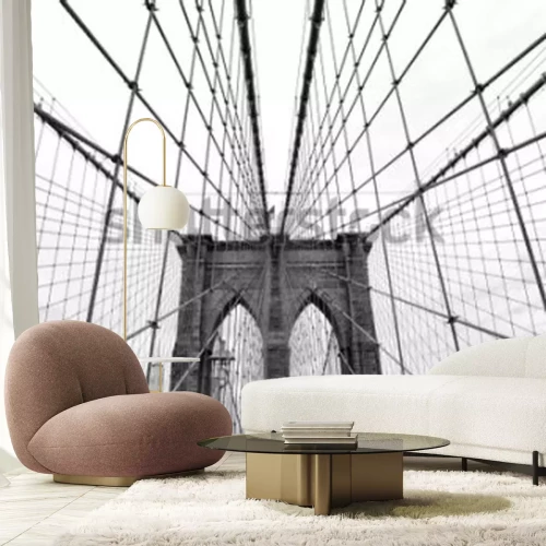 Fototapete Brooklyn Bridge in New York City, USA