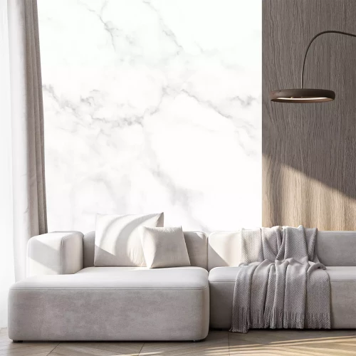 Fototapete Schneeweißer Marmor