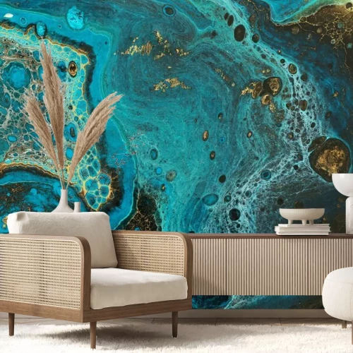 Fototapete Türkise Farben