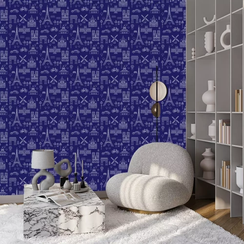 Tapete Paris pattern seamless geometric design