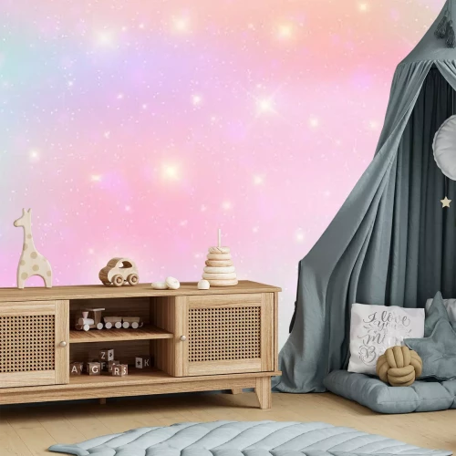 Fototapete Cute bright candy background .