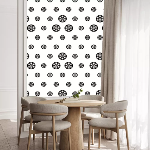 Tapete Filmrolle Symbol, Kino Filmrolle Symbol Nahtloses Muster