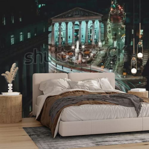 Fototapete Foto von London bei Nacht