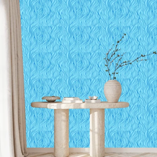 Tapete Vertikale Wasserfallkaskaden