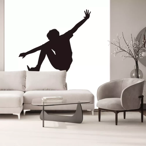 Sticker Skater Silhouette