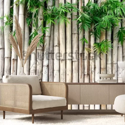 Sticker Natürlicher Bambushintergrund
