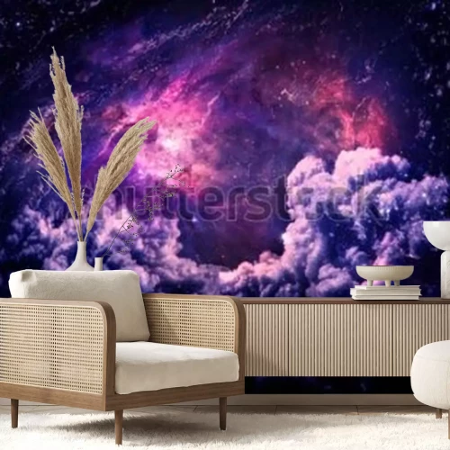 Fototapete Fantastische Galaxienvision