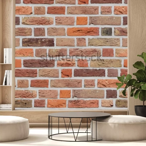 Fototapete Mauersteine in Amsterdamer Gasse