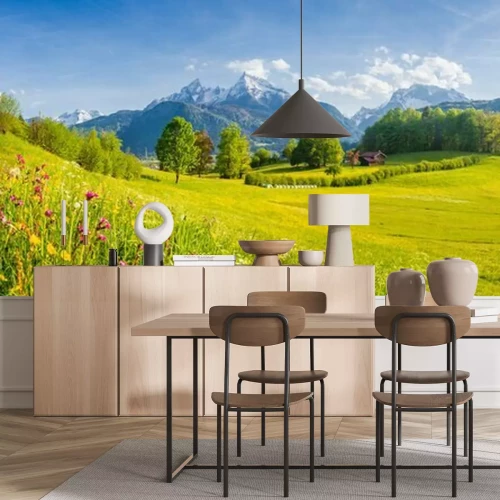 Fototapete Frühlingswiese