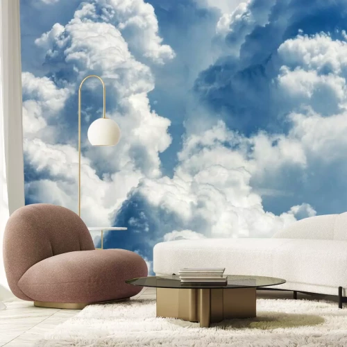 Fototapete Details zur weißen Wolke