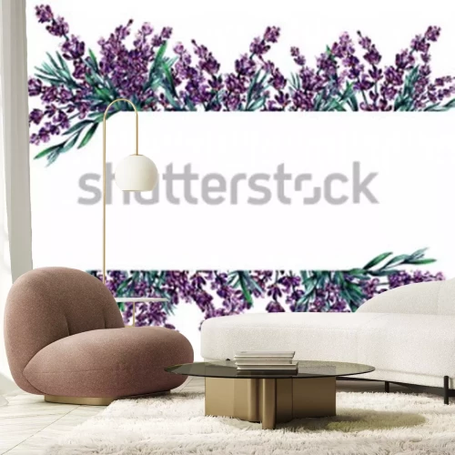 Sticker Lavendel Ornament