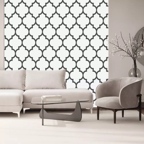 Sticker Islamisches Stilmuster. Vektorhintergrund