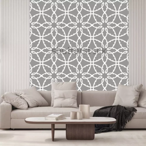 Sticker Muster. Dekorative Tapete im gotischen Stil. Vektorillustration