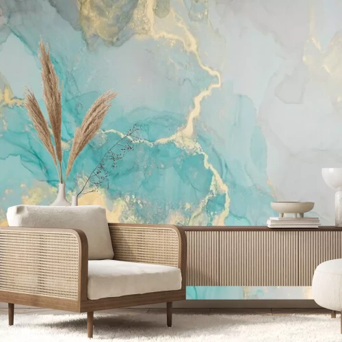 Fototapete Polierter glatter Marmor