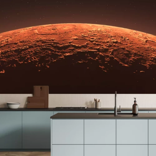 Fototapete Roter Mars aus nächster Nähe