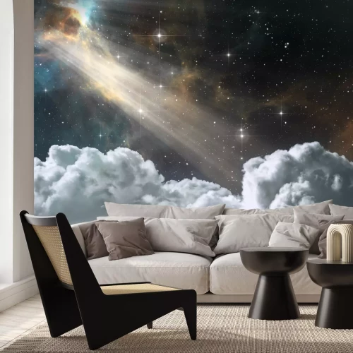 Fototapete Sonnenschein im Weltraum