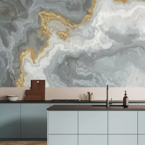 Fototapete Marmor grau