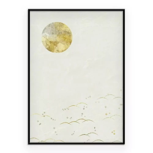 Poster Minimalistische Grafiken im Japandi-Stil