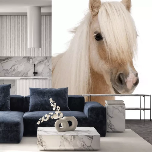 Sticker Tiere Pony mit heller Mähne