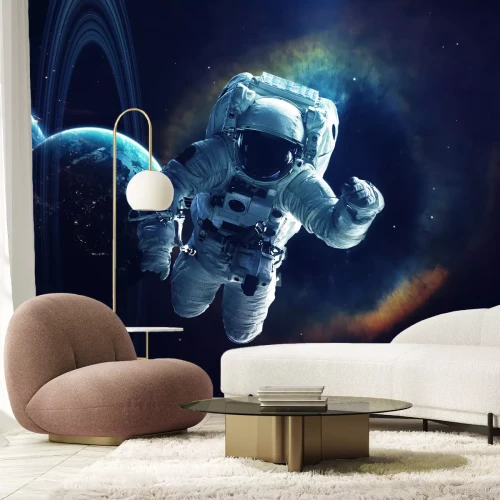 Fototapete Weltraum und Astronaut