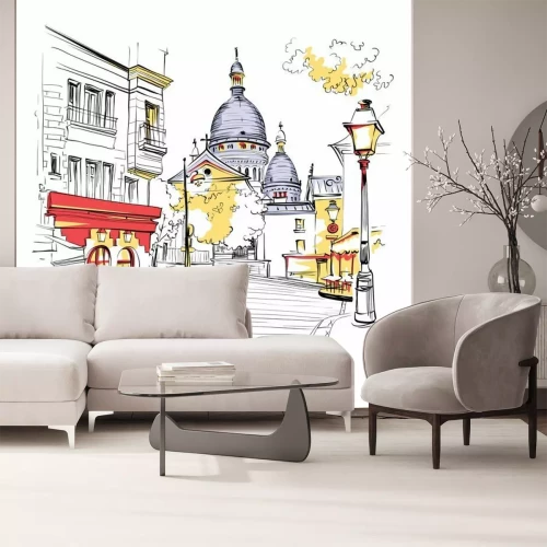 Sticker Montmartre in Paris, France