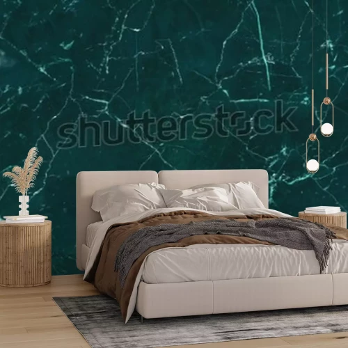 Fototapete Marmor in Flaschengrün