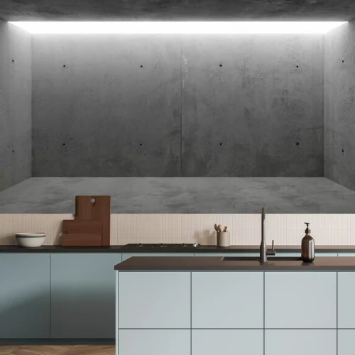 Fototapete Eine moderne Betongarage