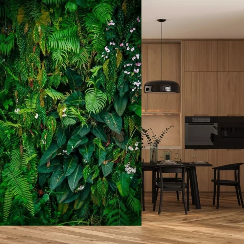 Sticker Dschungel und tropische Blätter